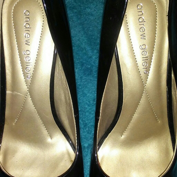 Andrew Geller Peep Toe Heels - Picture 3 of 5